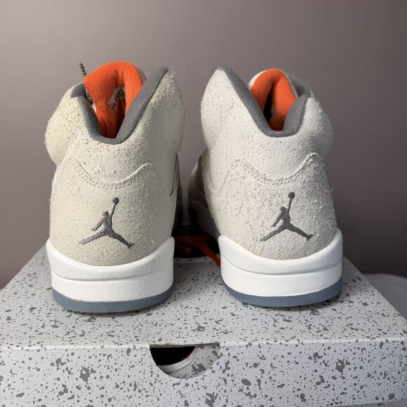 Air jordan 5 Retro SE Craft FD9222180 Light Orewood Brown/Safety Orange Size 14 main image 5